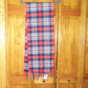 BETTER THAN CASHMERE multi color plaid scarf - new